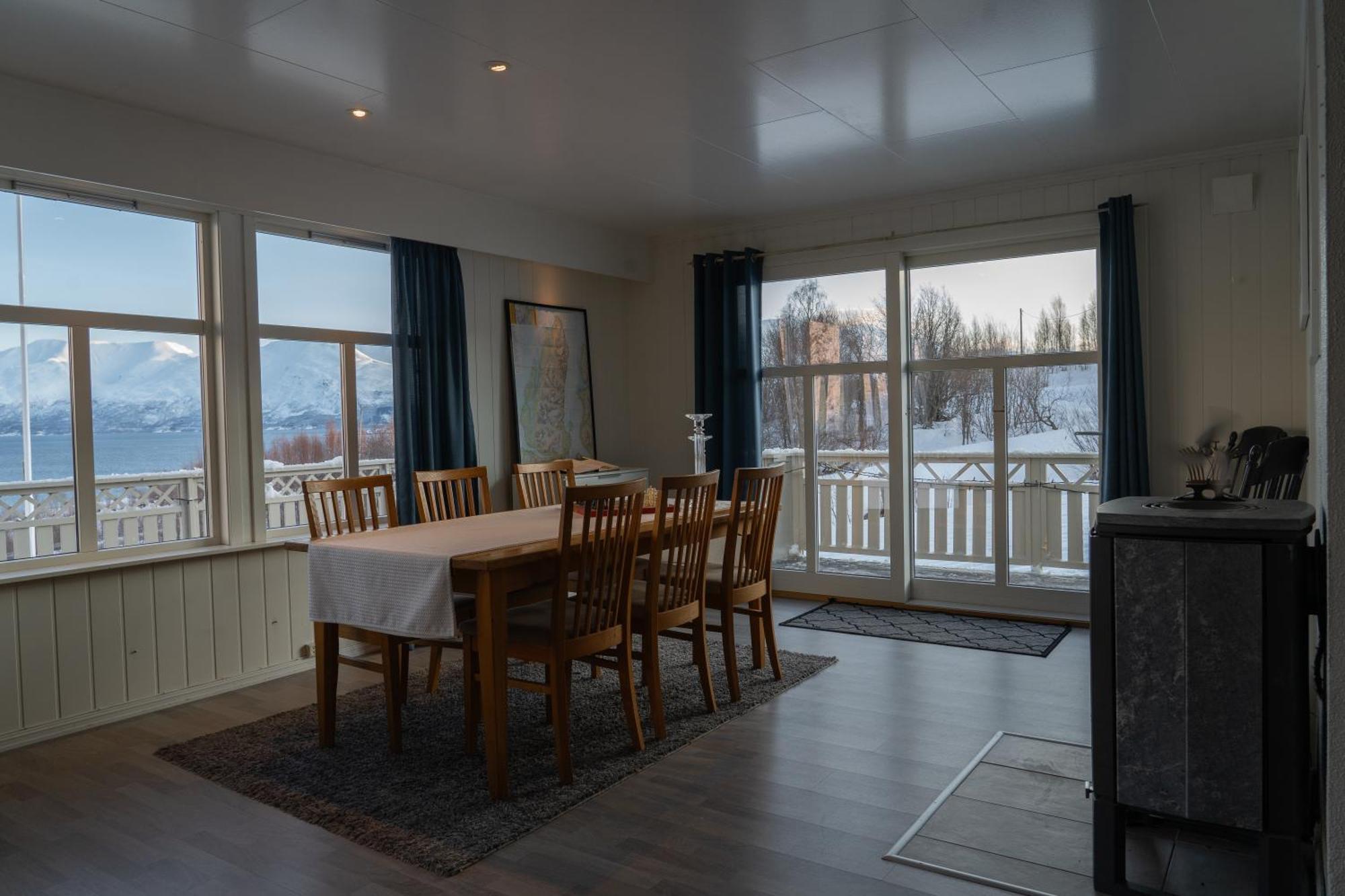 Lyngen Aurora House Villa Koppangen Bagian luar foto